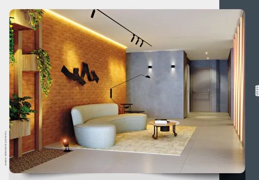 Edifício Bricks Residence - 2 e 3 quartos na Mangabeiras - Foto 5