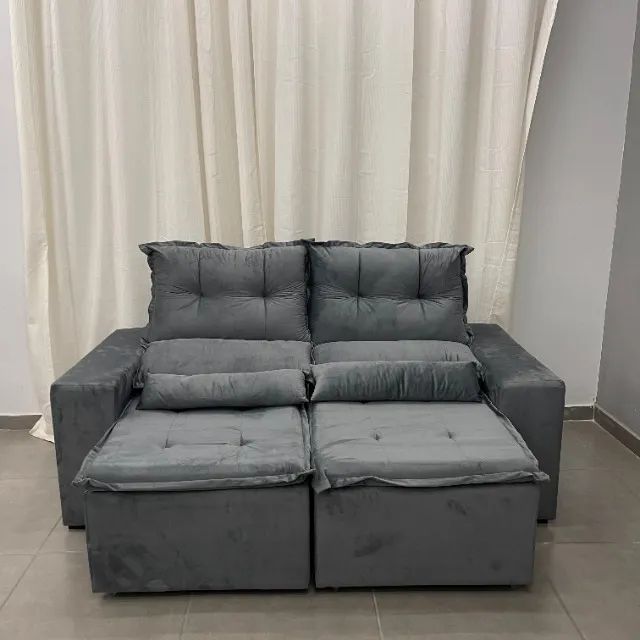 Sofá Retrátil e Reclinável Becan - Foto 2