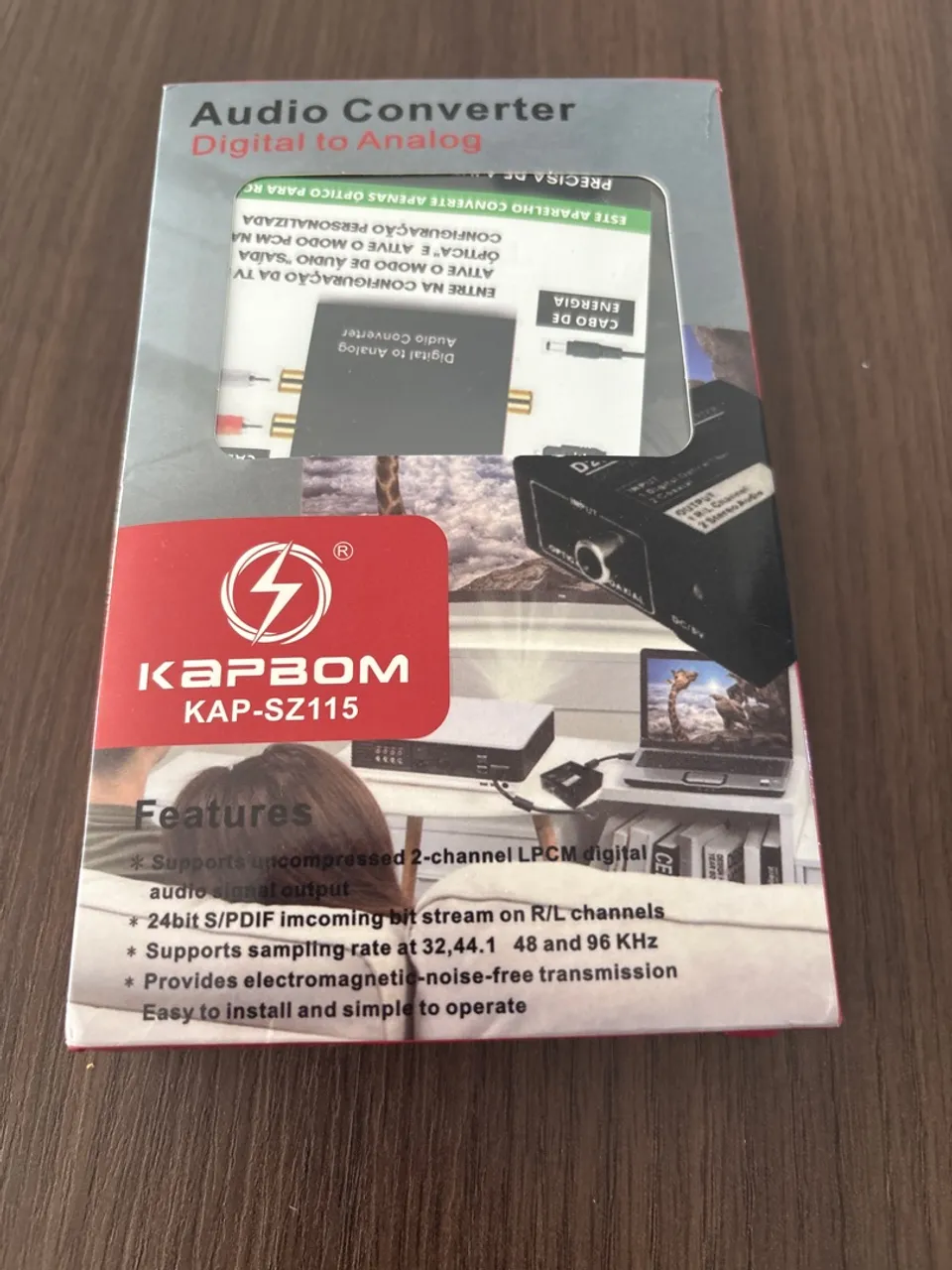Conversor Digital para Áudio KAP-SZ115