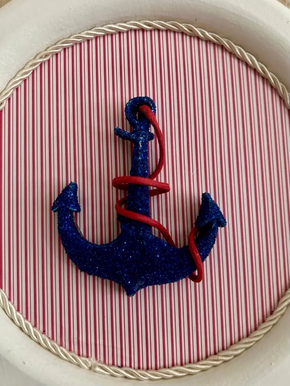 Quadro Decorativo Infantil Âncora Náutico - Foto 2