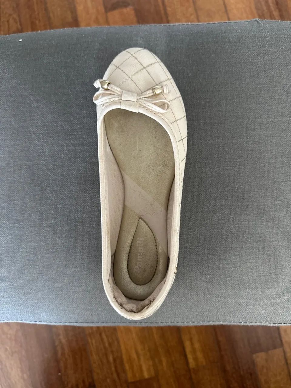 Sapatilha Pampili tamanho 31 bege excelente estado - Foto 3