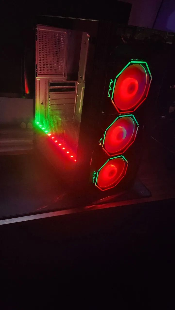 Gabinete Gamer PC Mid Tower Black - Foto 3