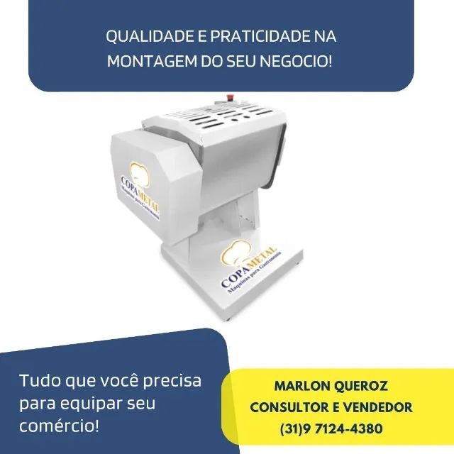 Amassadeira Semi Rápida 15Kg Copametal ASR-15 Bivolt