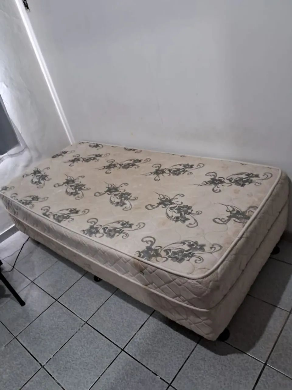 Cama Box Solteiro e Colchão Top Line D-23 - usados - Foto 5