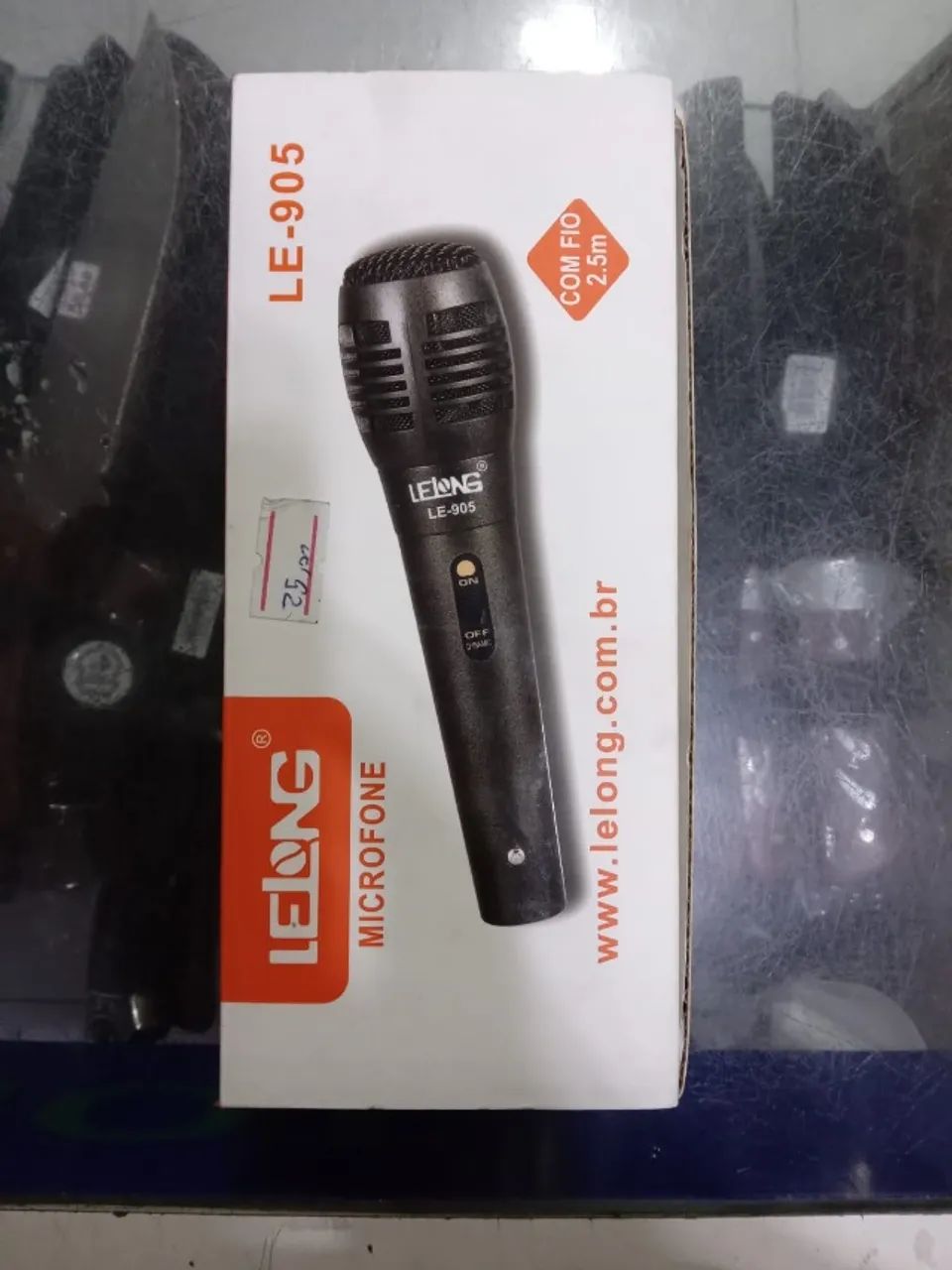 Microfone com fio- 25,00