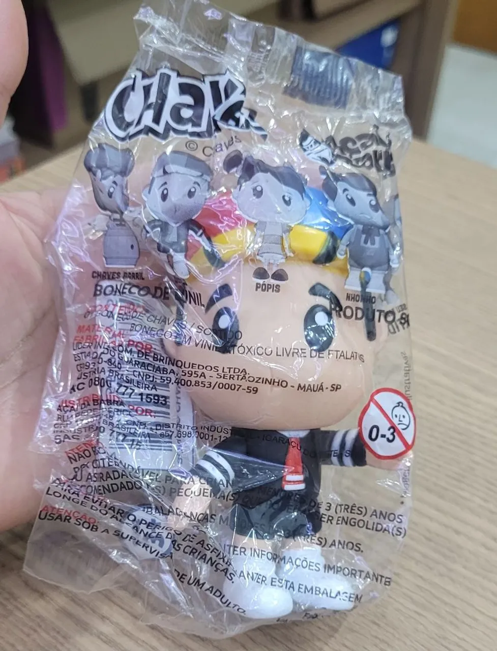 Boneco Lacrado Kiko Da Coleção Açaí da barra - Líder Brinquedos