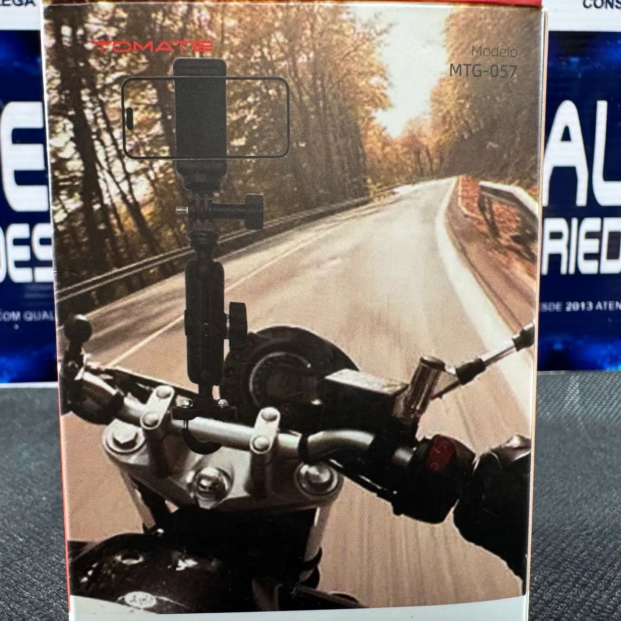 Suporte de Câmera e Celular para Moto e Bicicleta com Rotação 360º - Modelo MTG-057 - Foto 2