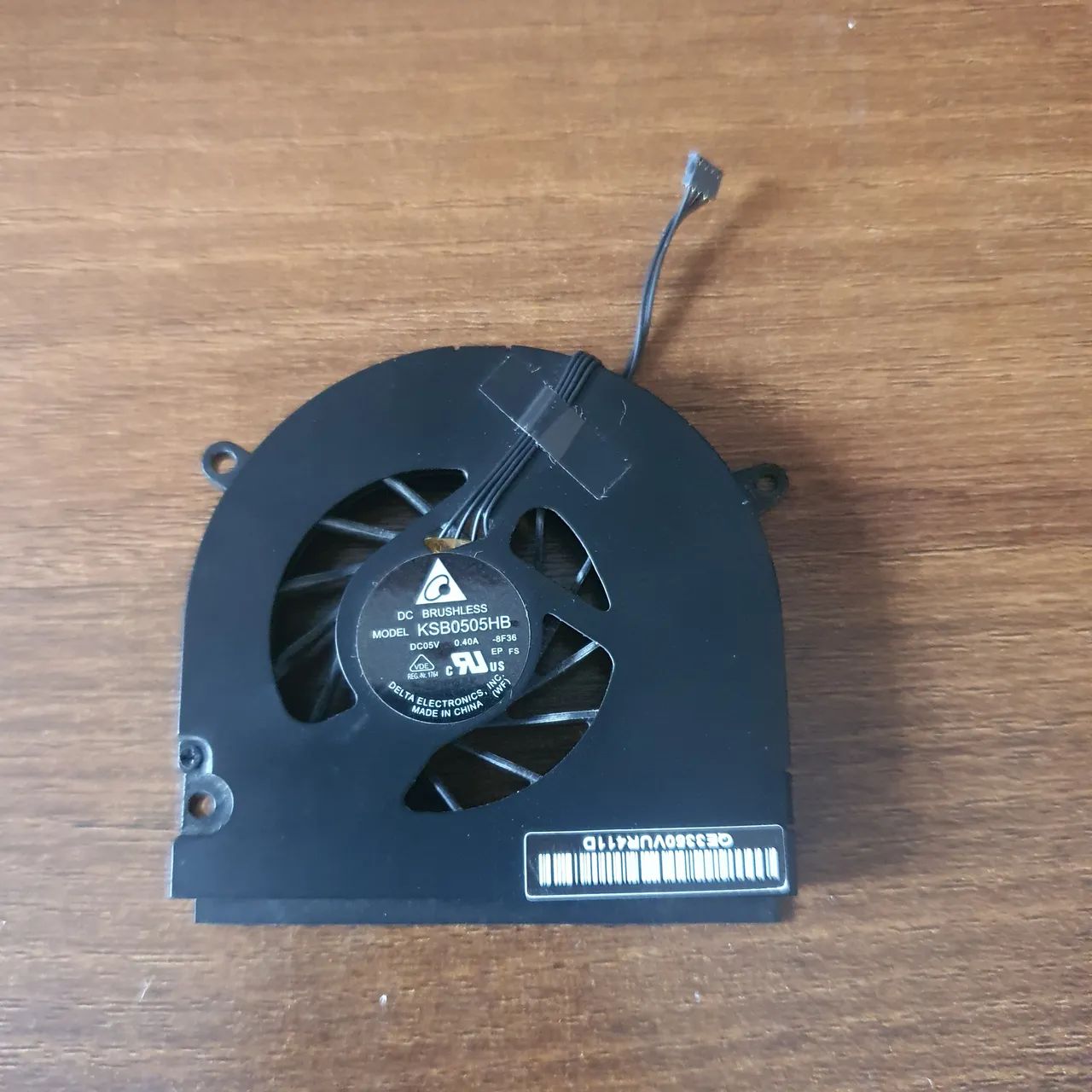 Ventoinha cooler Apple Macbook Pro A1278 usada funcionando 