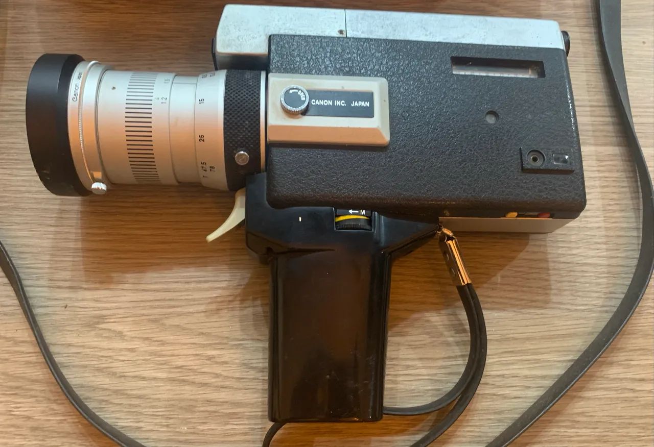 Câmera Canon Auto Zoom 518 Super 8 - Câmeras e Filmadoras