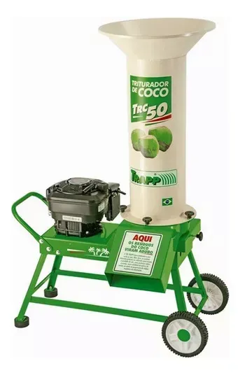 triturador de coco trapp à gasolina