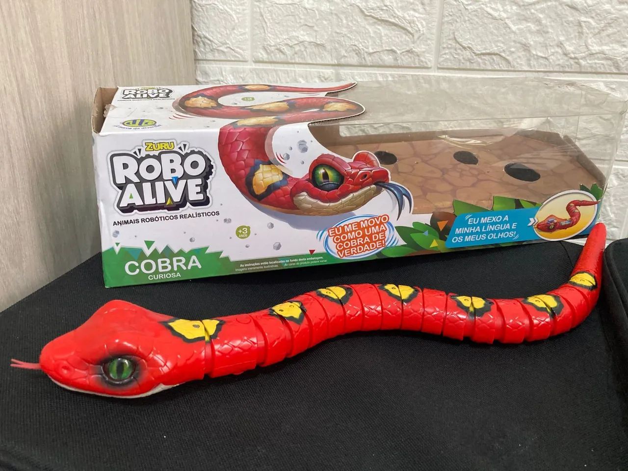 Robô Alive Cobra vermelha - Foto 2