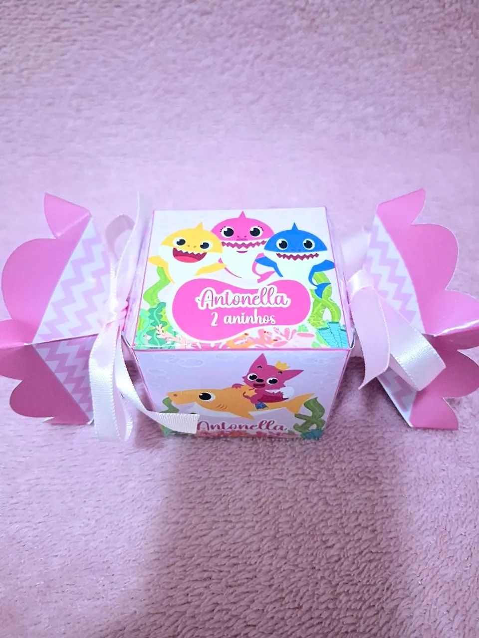 Baby shark lembrancinha personalizada pra festas de aniversário  - Foto 2