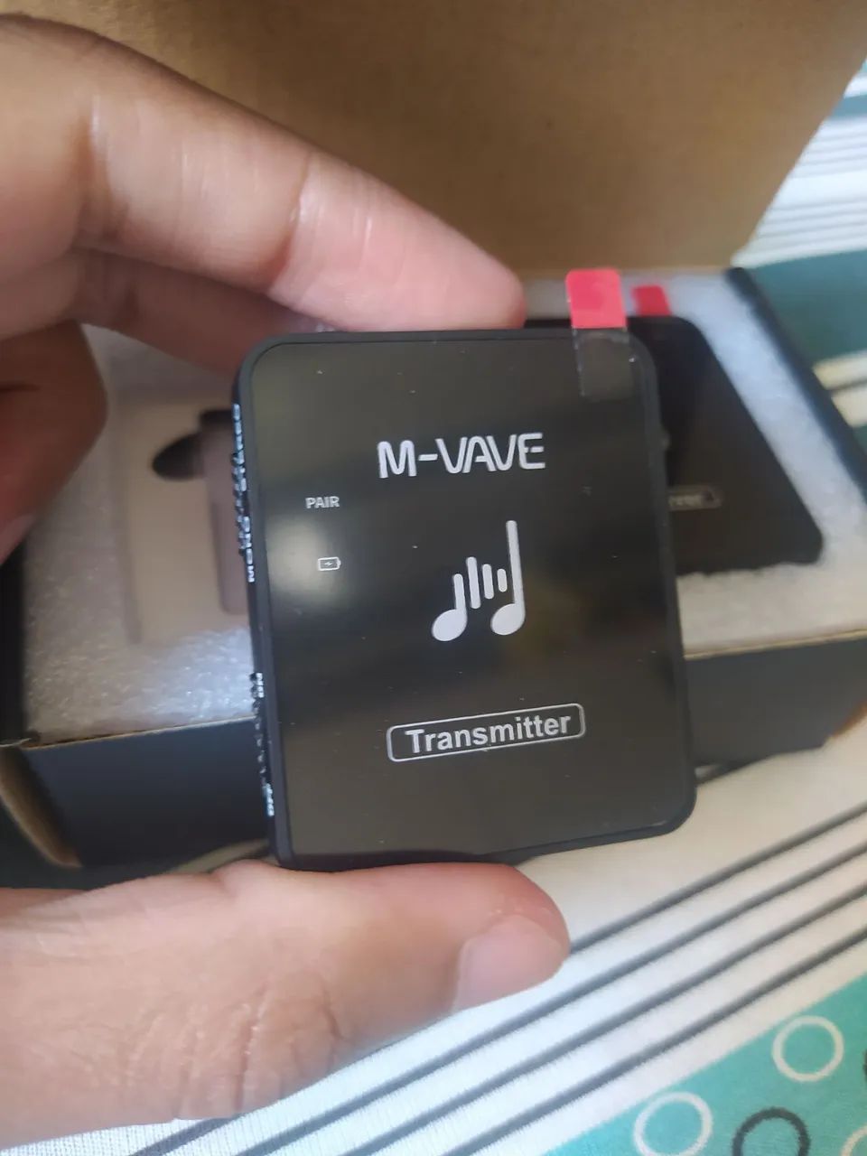 TRANSMISSOR E RECEPTOR MVAVE LACRADO - MELHOR VALOR  - Foto 4