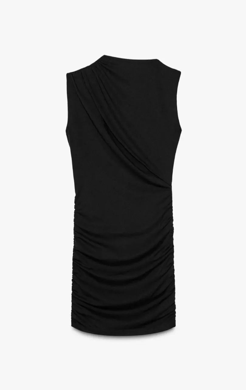 Vestido ZARA preto com cut out