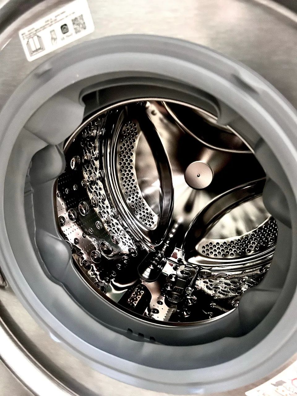 Lava e Seca LG 12Kg Smart !!!NUNCA USADA!!! Inox - Foto 4