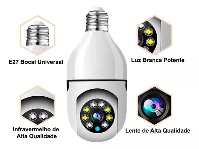 Câmera De Segurança Ip Wifi  - Foto 4