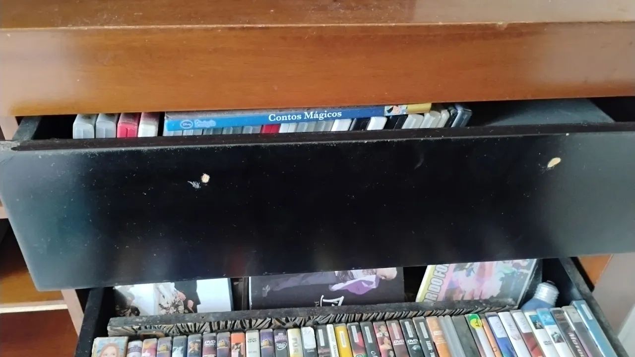 Rack de madeira com painel  - Foto 4