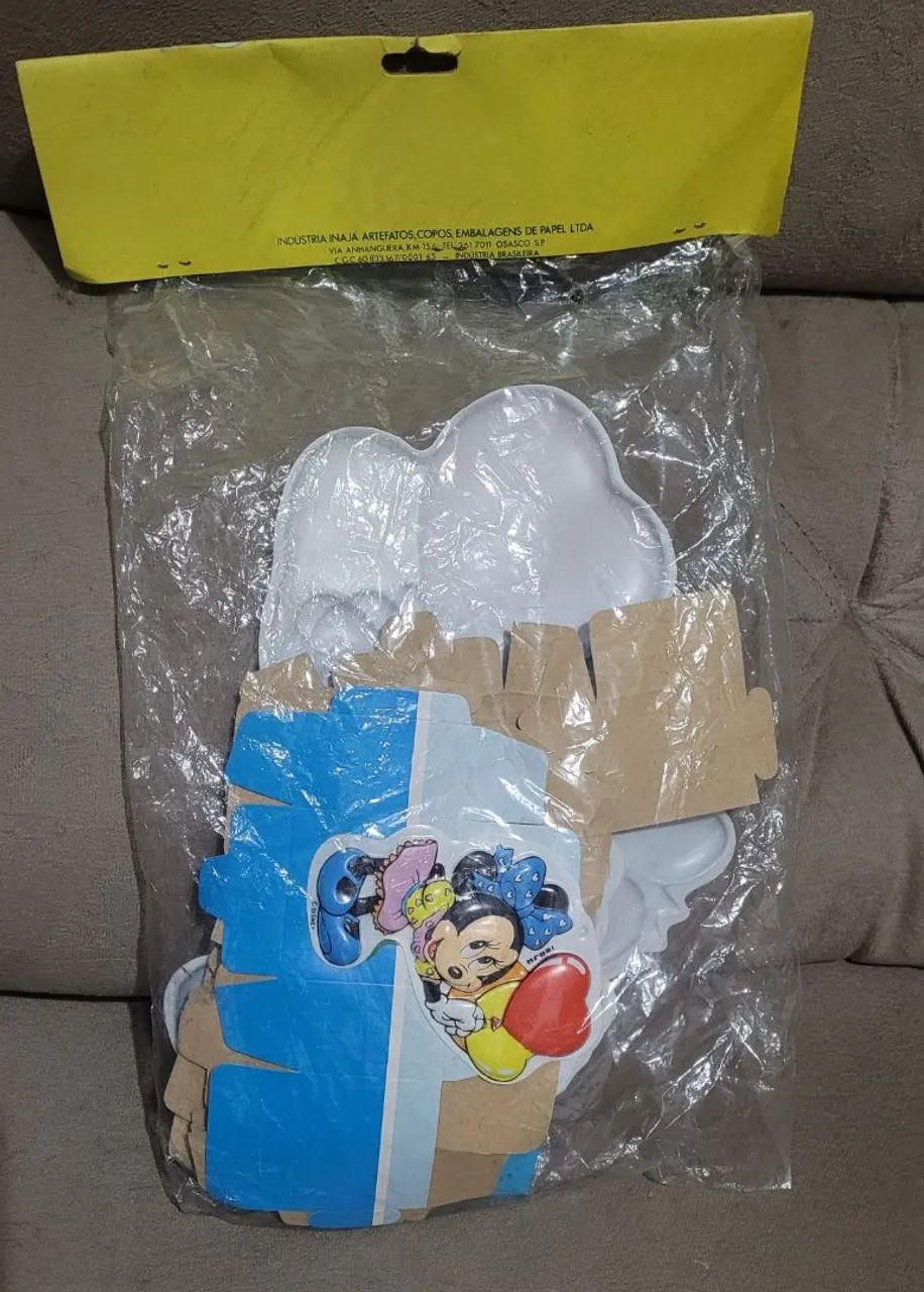 Enfeite  Minnie Mouse Disney anos.80  - Foto 3