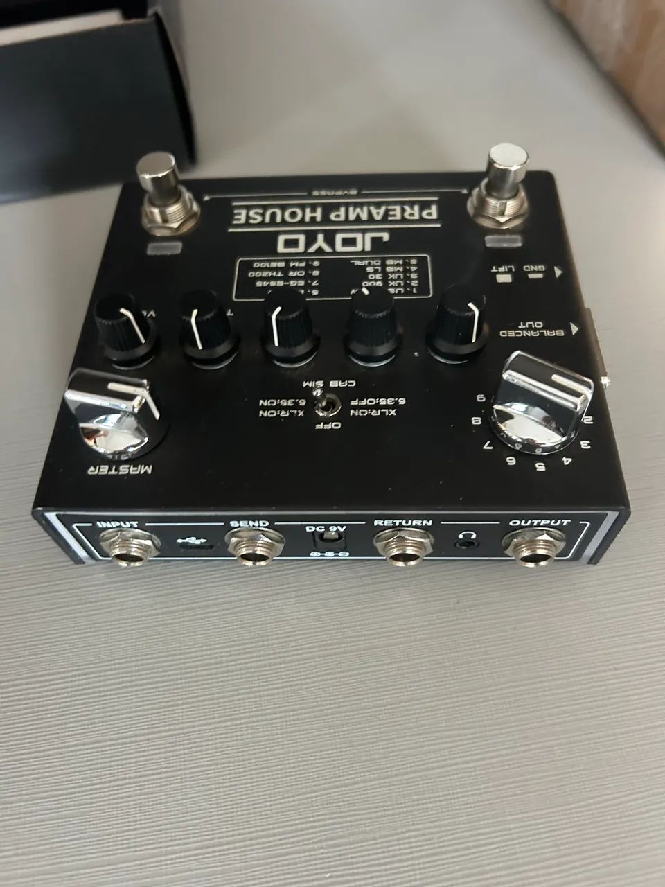 Pedal joyo Preamp House - Foto 3