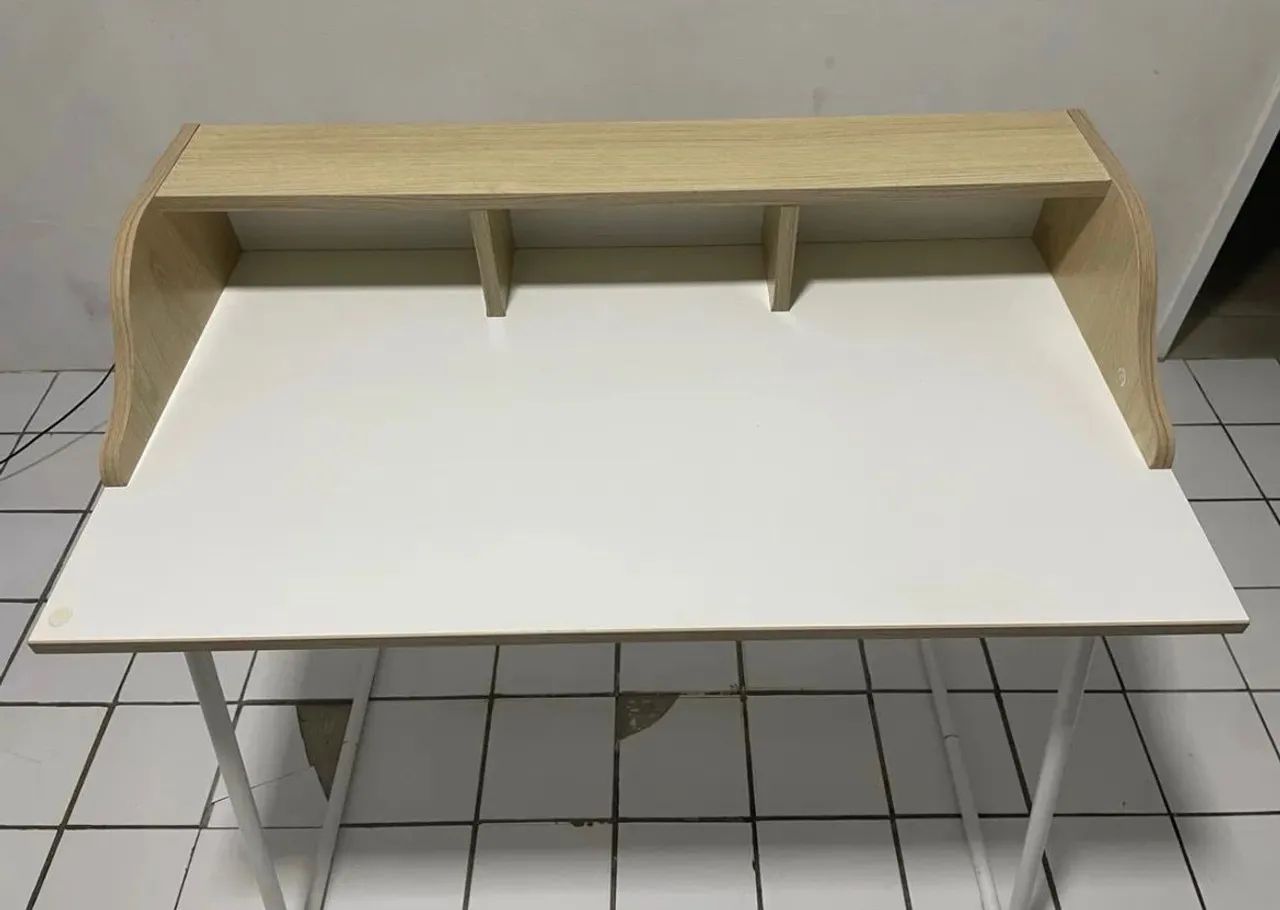 TOK STOK Escrivaninha com Nicho - Design Moderno e Funcional (VENDA<br>APENAS PARA PE/REC) - Foto 2