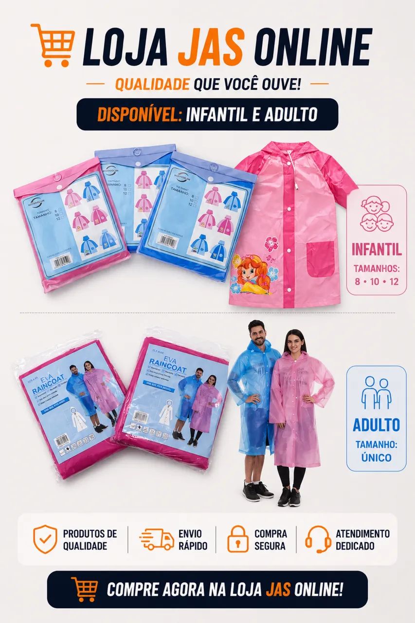     Aproveite: Capas de Chuva com Super Oferta! - Foto 3