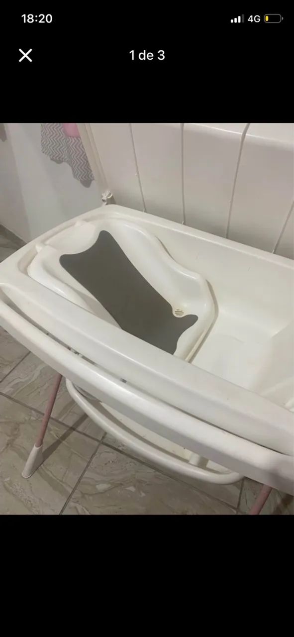 Banheira com trocador  - Foto 3