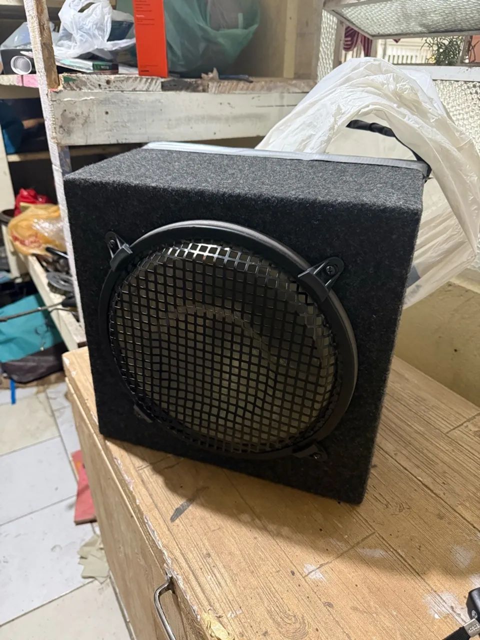 Subwoofer bravox PSW12 12 polegadas com caixa