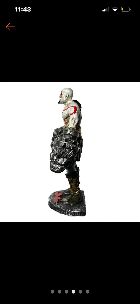 Action Figure Kratos 20 cm - Foto 3