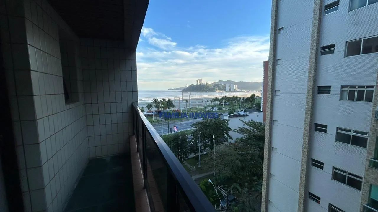 Flat à venda 1 quarto vista mar Itararé São Vicente/SP