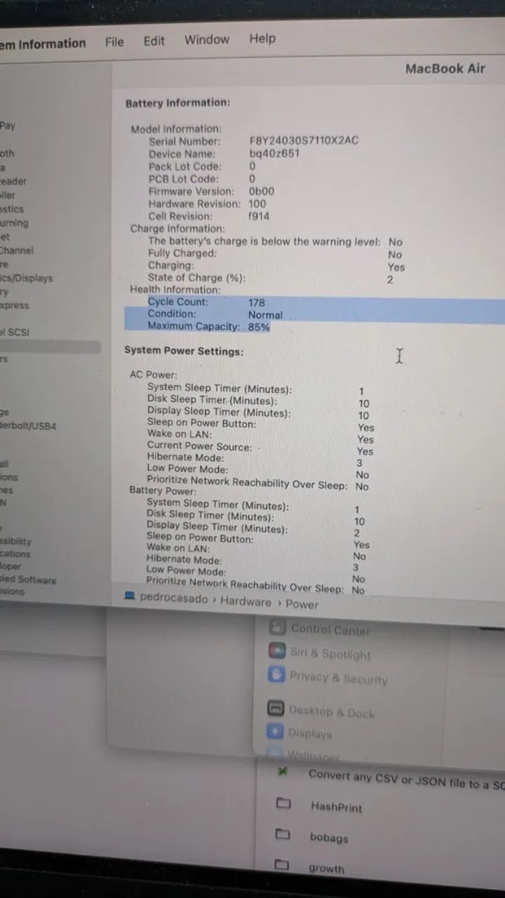 MACBOOK AIR M2- 8GB / 256 SSD - Foto 4