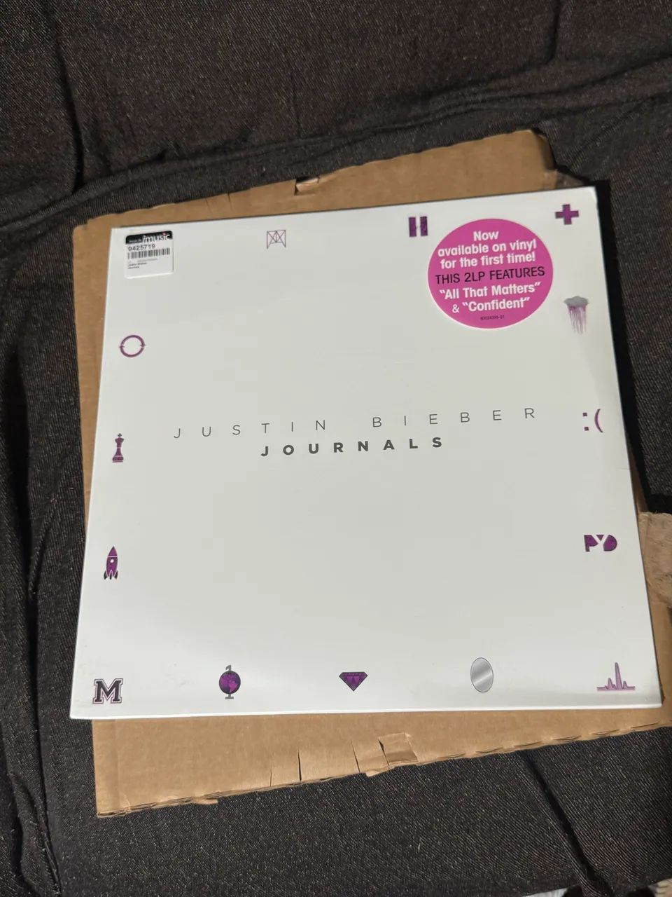 Vinil Justin Bieber Journals - lacrado