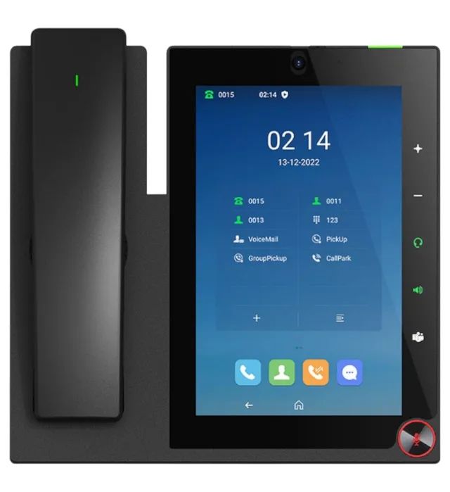 Dinstar Telefone IP A808B 16 Linhas Android 11 Poe Gigabit