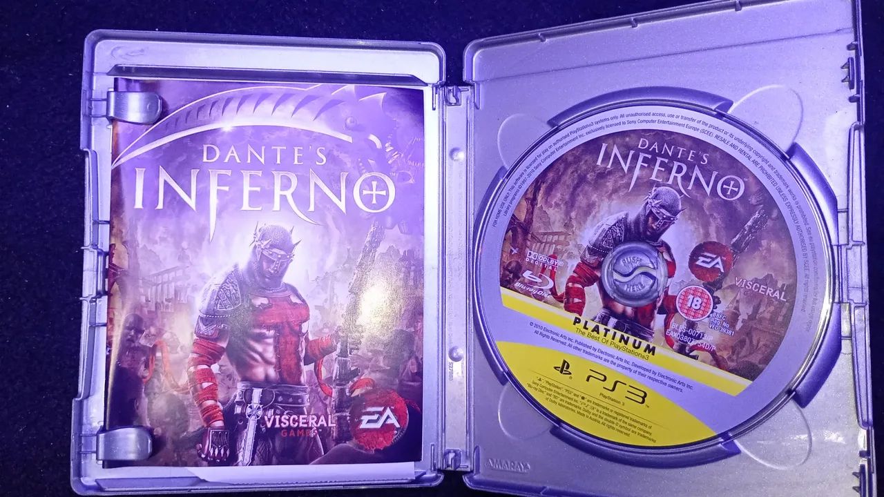Jogo Dantes Inferno Platinum PS3 - Foto 3