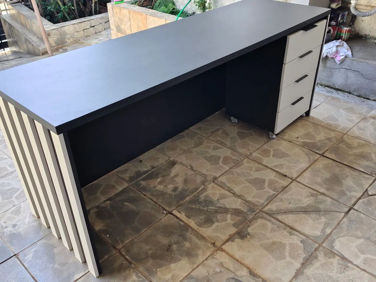 Vendo mesa para escritório nova fabricação própria  - Foto 5