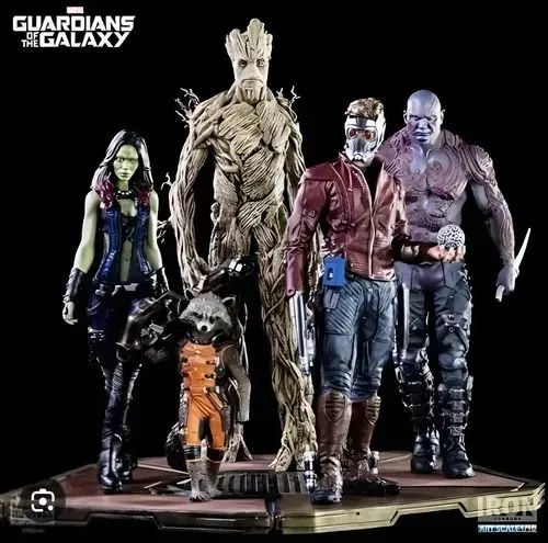 Set Guardiões da Galáxia - Art Scale 1/10 - Iron Studios