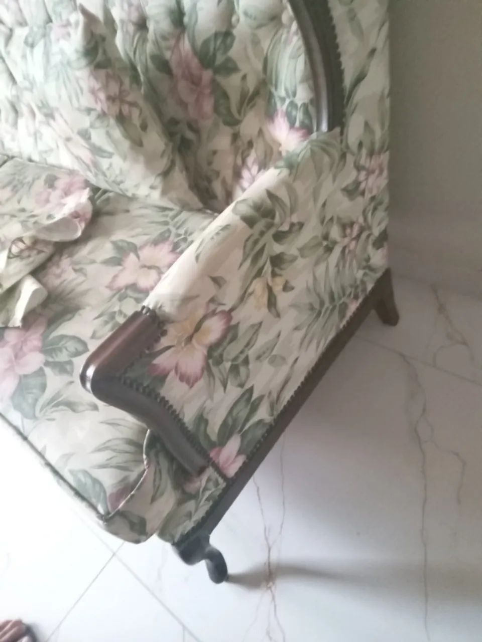 Antigo sofá Luis XV - Foto 2