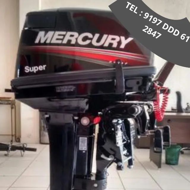 Motor Mercury 90 HP - Semi Novo Garantido