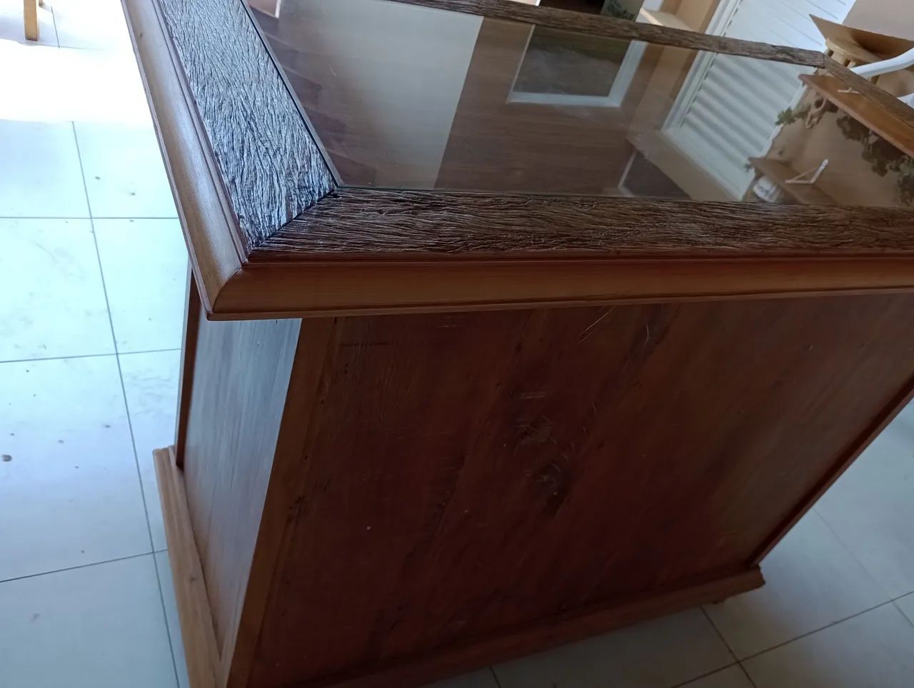 Balcão em peroba rosa.  - Foto 4