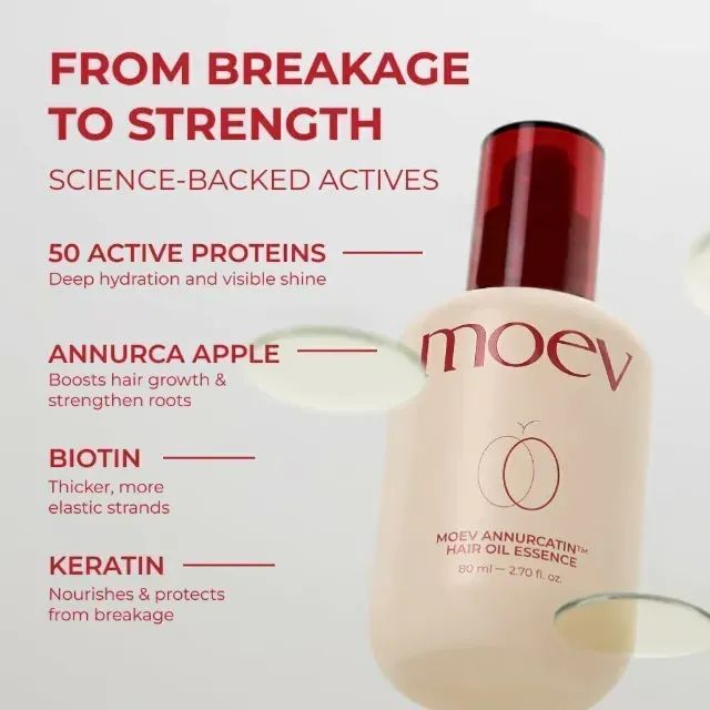 MOEV Annurcatin Óleo Capilar Nutritivo com Proteção Térmica - Foto 5