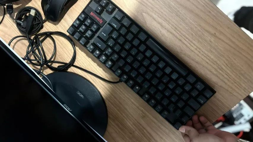 computador gamer completo/ monitor/ mouse e teclado/ fone - Foto 5