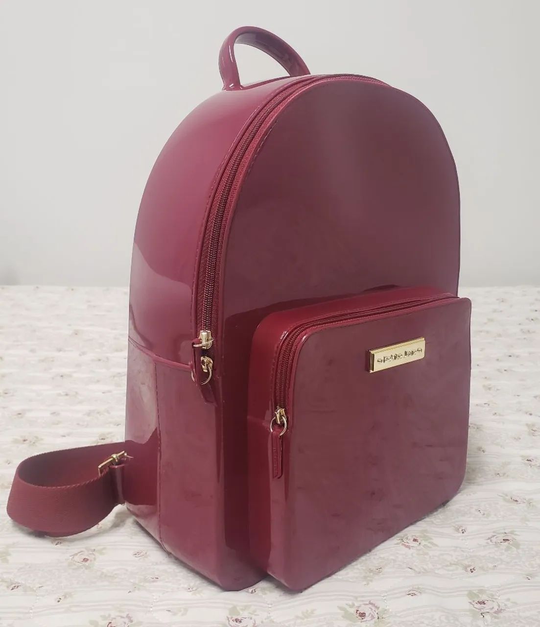 Mochila Petite Jolie Bordô - Foto 2