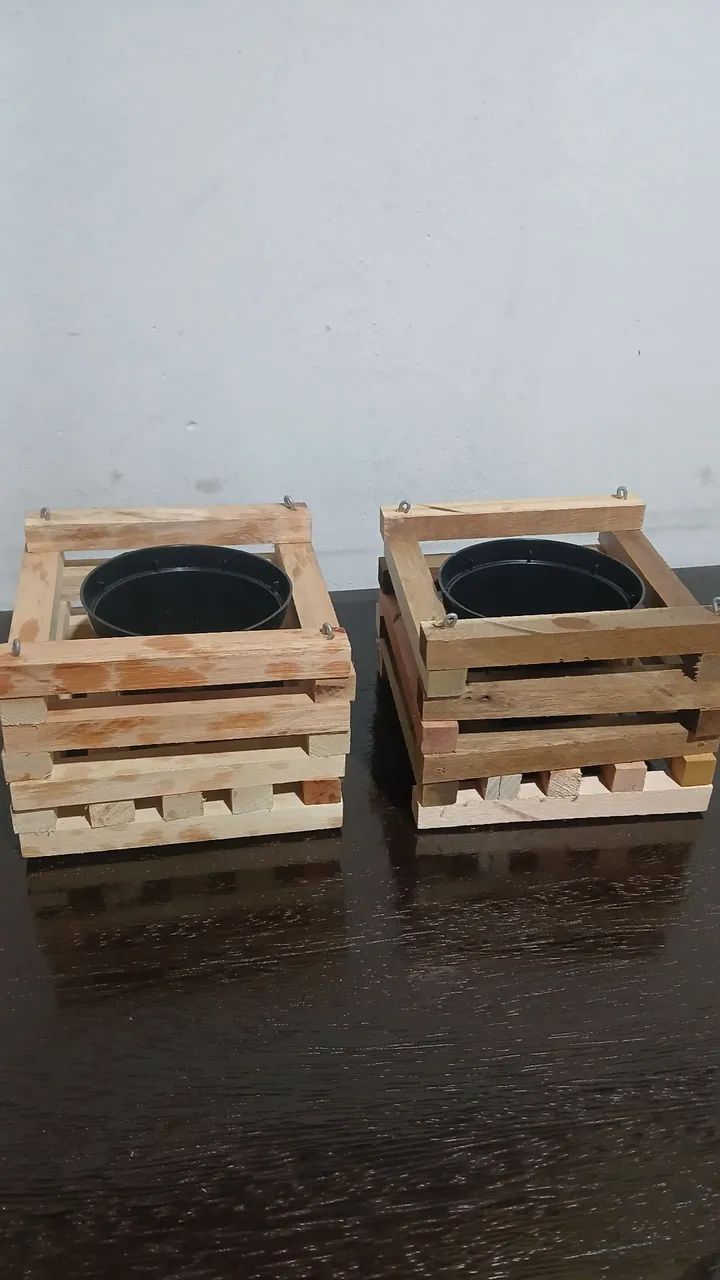 Cachepos para orquídeas e suculentas  - Foto 2