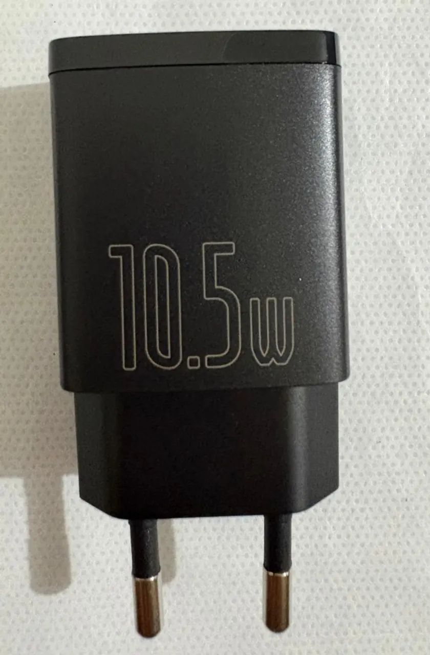 Fonte Carregador Baseus 10.5W USB1 + USB2 - Foto 2