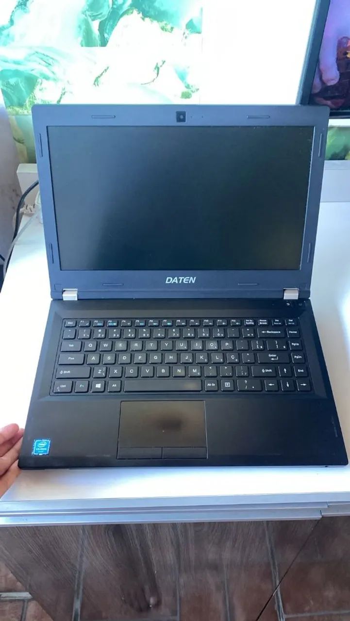 Notebook DATEN Celeron 4gb HD de 500 sem bateria  - Foto 2