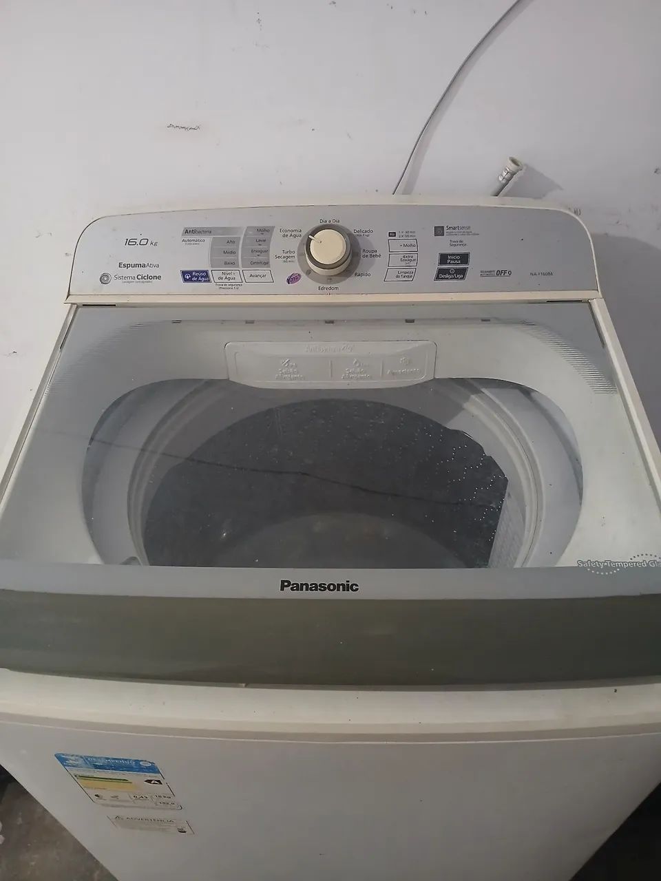 Máquina de lavar 16 kg Panasonic 