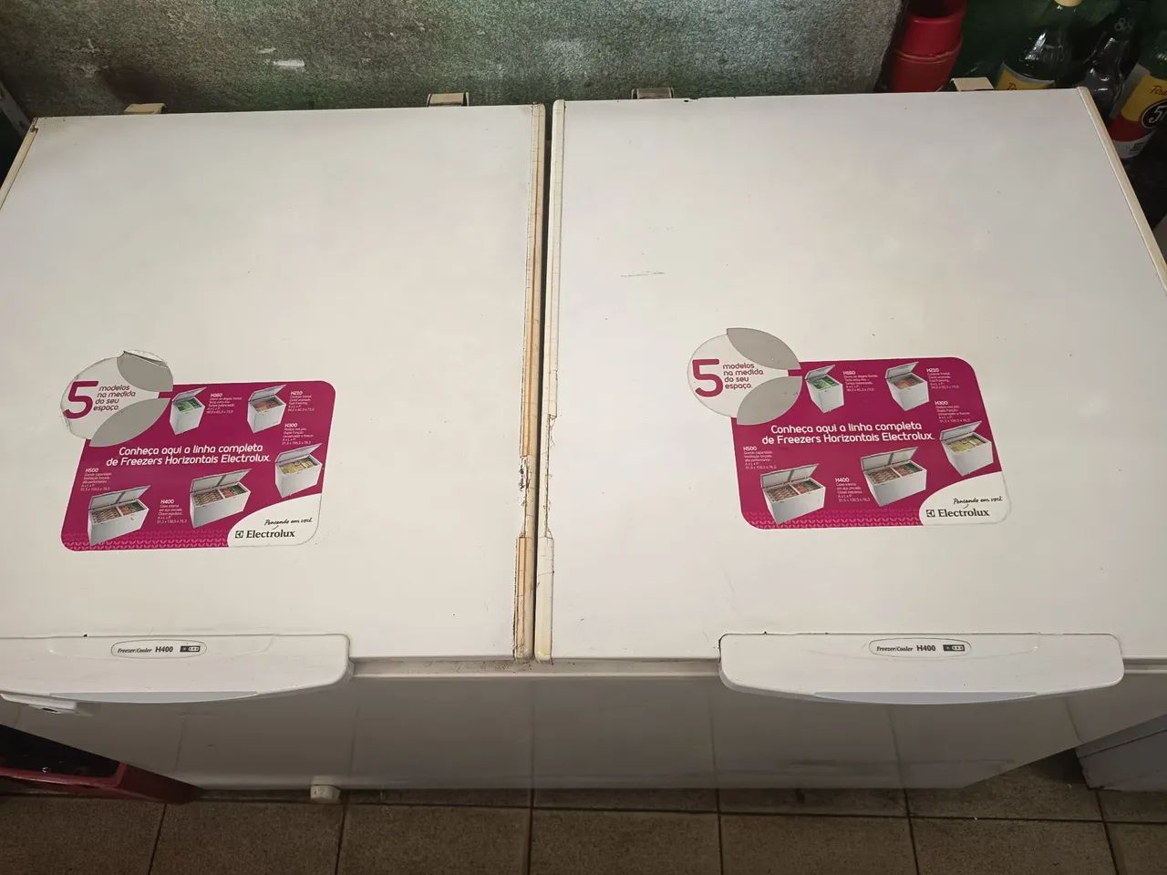 Freezer. 440 litros Eletrolux 127v