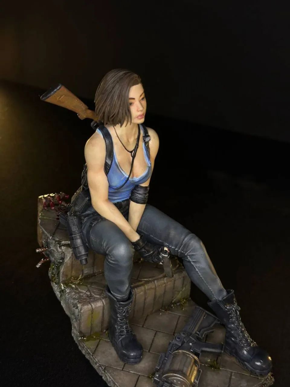 Jill Valentine de Resident Evil 3 - figure de resina. - Foto 2