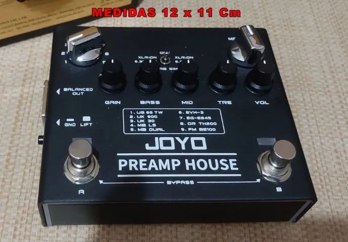 Pedal PRE AMP - Joyo - Praticamente Novo - Perfeito Estado - Pedal de Guitarra - Foto 3