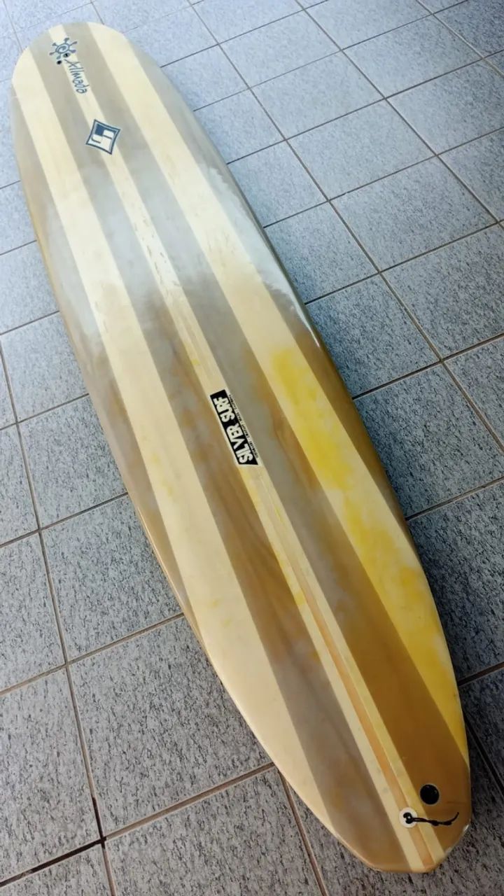longboard Silver Surf, long board Silver Surf, long Silver Surf, longboard 9 pés, long 9