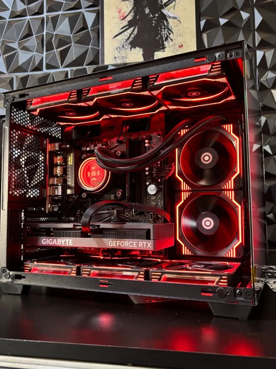 Pc gamer Ryzen 5 9600X com RTX 4060ti - Foto 3